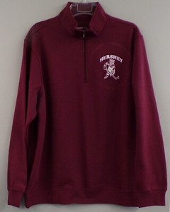 AHL Hockey Hershey Bears Mens Heavyweight 1/4 Zip Sweatshirt S-4XL, LT-4XLT New
