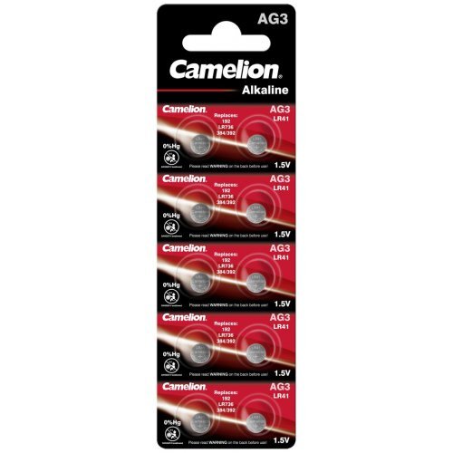 Camelion button cell LR1136 10 pack 1,5V  Alkaline
