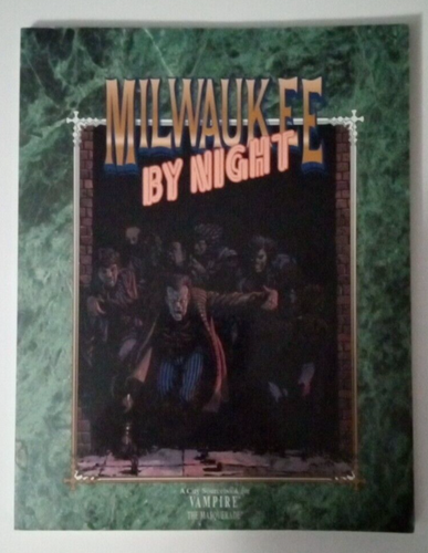 Vampire The Masquerade. Milwaukee By Night. White Wolf WW2015 - Picture 1 of 3