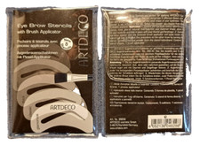 ARTDECO - Augenbrauenschablonen mit Pinsel-Applikator - NEUWARE/OVP