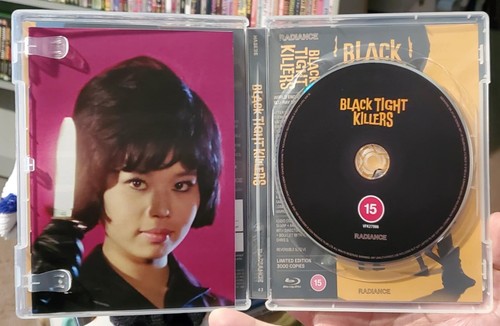 BLACK TIGHT KILLERS 1974 BLU-RAY + BOOKLET RADIANCE LIMITED OOP REGION A/B - Picture 5 of 5