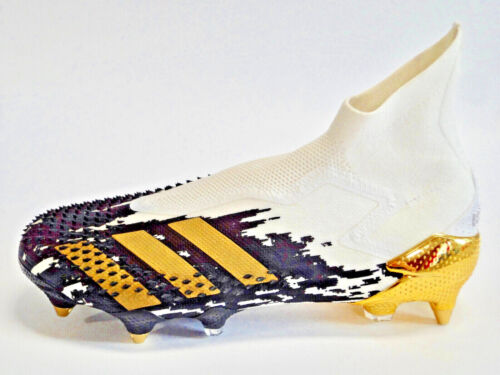 Adidas Predator Mutator 20+ SG/Cleats/Size 40 2/3 and 46/Black/White/FW9176 - Picture 1 of 12
