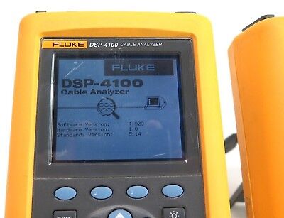 Fluke DSP-4100 Cable Analyzer DSP-4100SR Smart Remote - DSP Fluke DSP-4100 Cable Analyzer DSP-4100SR Smart Remote - DSP