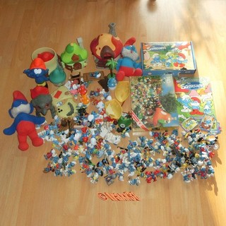 •••traxx38••• : Alte Schlumpfsammlung Schlümpfe Häuser Zubehör!•Ersatzteile•