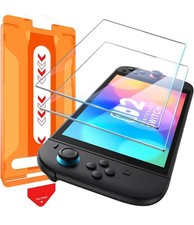 New 2 Pack 9H Tempered Glass Screen Protector Film For Nintendo Switch 2 2025 