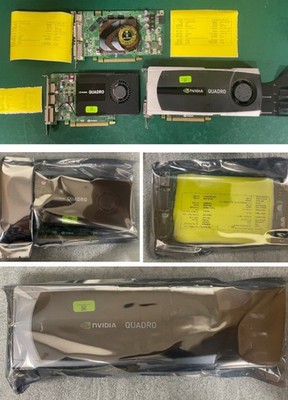 LOT OF 329 Graphic Cards Nvidia And Radeon. Tested And Functional.