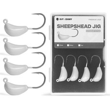 Sheepshead Jigs, Standup Style Jigheads with 4~10PCs, 3X Strengthened Hook Eq...