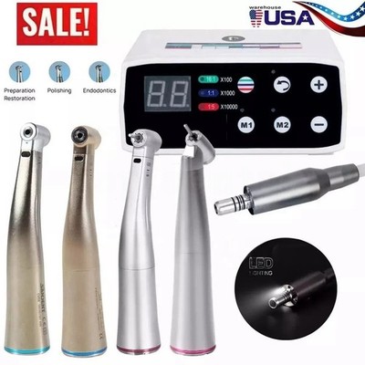 Brushless LED Electric Micro Motor /1:5/1:1/1:4.2 Fiber Optic Handpiece Dental