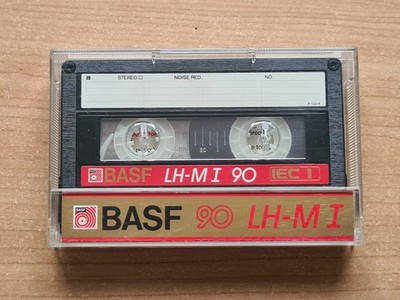 BASF LH Maxima I (LH-M I) 90 Audio Cassette Kassette 1986 MINT condition rare