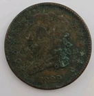 Photo of a 1829-P Half Cent from an eBay sale