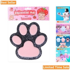 Adorable 5.5-Inch Cat Paw Squishy Toy for Stress Relief - Cute Kawaii Gift