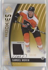 2017-18 SP Game Used Gold Spectrum Premium Materials 2/49 Samuel Morin #169 a3q