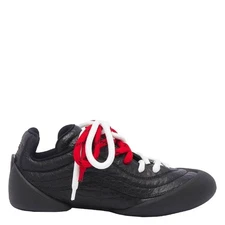 Alexander Mcqueen Ladies Black Flexion Sneakers