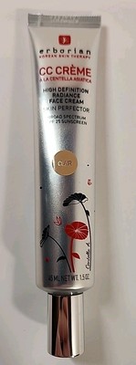 NEW Erborian CC Creme High Definition Radiance Face Cream SPF 25 CLAIR 1.5 Oz