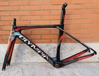 Olympia Ikon Carbon Frame Fork Bike Seatpost Racing Series Black Size S