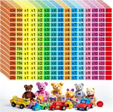 2250 Pcs Garage Sale Stickers, Yard Sale Price Stickers, Price Tag Labels Sticke