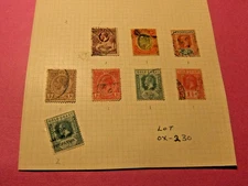 Vintage Gold Coast Postage Stamps, 1 Overprinted: OCCUPATION