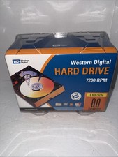 Western Digital Hard Drive 7200 RPM 8MB  Cache 80 Gigabytes New In Box