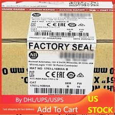 New Sealed AB 1763-L16BWA MicroLogix 1100 16 ...