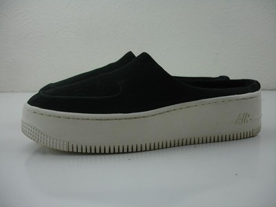 Women's 7 M Nike Air Force 1 AF1 Lover XX BV8249-001 Black Shoes Clogs Platform