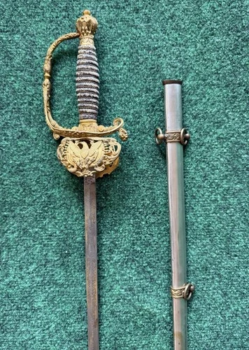 Original U.S. Model 1860 Officer Sword Named