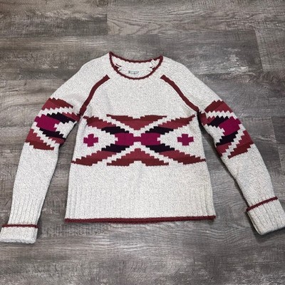 Smartwool x CHUP Womens Small Wool Blend Southwestern Geometric Knit Sweater