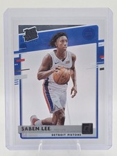 2020-21 Panini Clearly Donruss - Rated Rookie Saben Lee #73 (RC)