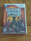 Guitar Hero III: Legends of Rock - Nintendo Wii ( COMPLETE) 2007 Manual
