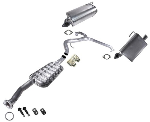 Cat-Back Dual Exhaust System – 2009-2013 Subaru Forester 2.5L – Dual Mufflers - View #2