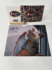 AHMED BEST In-Person Signed Autograph/Autograph 20x25cm Star Wars
