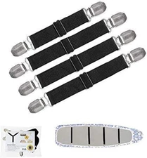 Goodtimes Ironing Board Cover Clips, Adjustable Ironing Board Pad Braces