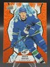 2021-22 Upper Deck UD Ice ORANGE Variant Brock Boeser card #12 Vancouver Canucks