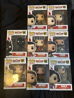 Shazam Fury Of The Gods 8/10 Collection Funkos