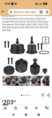 #ad #ad 6.7 Power Stroke Main Seal Installer And Remover Tools $130.00