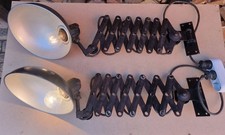 Helion Arnstadt Scherenlampe Paar Super Zustand "Ähnlich Midgard & Kaiser Idell"