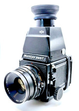 Mamiya RB67 Pro S film camera w/CdS finder Sekor C 127mm F3.8 120FB from Japan
