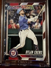 2026 Topps Series Dylan Crews Independence Day #'d 69 /76 Nationals