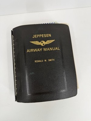 Vintage Jeppesen Airway Manual Approach Charts For Western States w/ Maps 1970s
