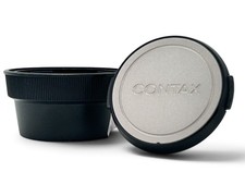 Top MINT Contax Front Lens Cap GK-41, Rear Cap For Biogon 21mm,28mm From JAPAN