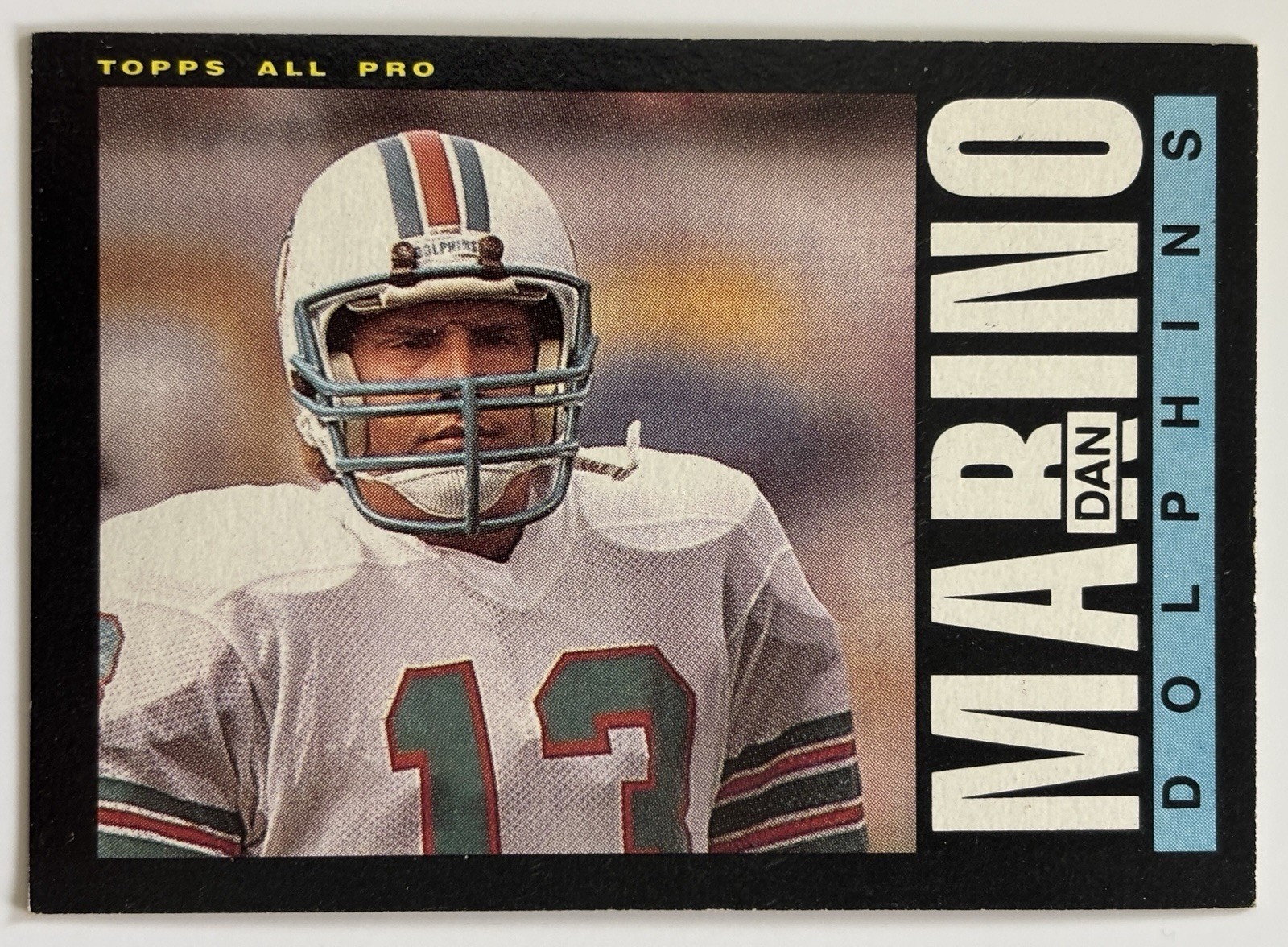 1985 Topps - Dan Marino #314 Miami Dolphins