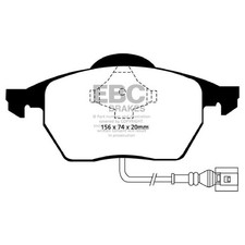EBC Brakes Bremsbelagsatz Bremsklötze 8N0698151A | 23432464