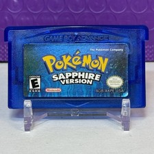 Pokemon Sapphire Version GBA [Authentic – New Battery] Gameboy Advance Cartridge