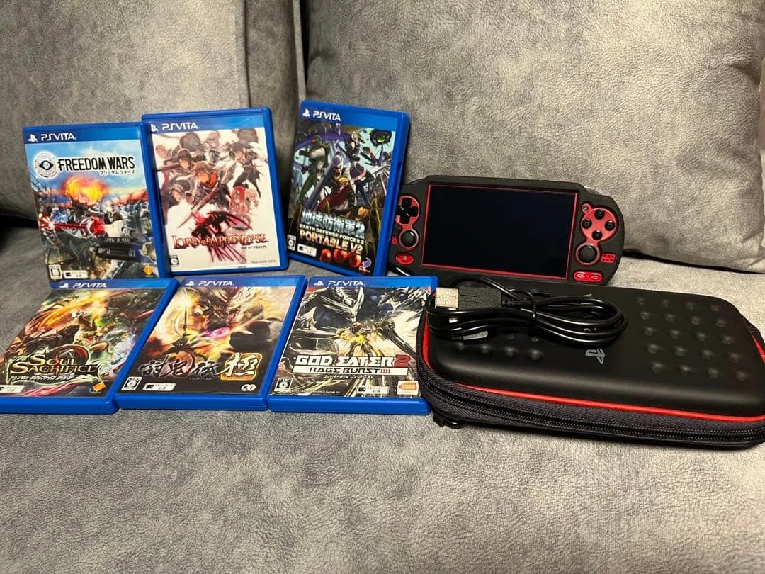 PS Vita - PCH-1000 NTSC-J Red Video Game Consoles for sale | eBay