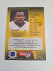 1991 Wild Card #126D Charles Mann - Experience  Washington Redskins Autographed  — photo 2