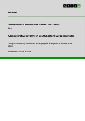 Administrative reforms in South Eastern European states (Buch)