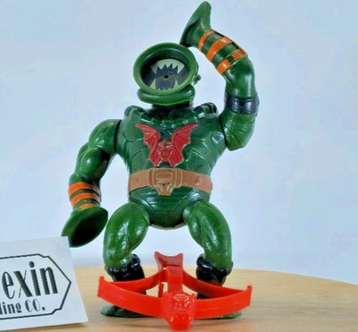 He-Man Masters of the Universe Leech Action Figure MOTU Complete Mattel HeMan