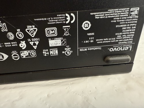 Lenovo Thinkcentre M720T MT Intel i5-9400 2.90GHz 16GB RAM 256GB NVMe SSD Win 11 - Bild 4 von 8
