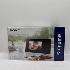 Sony S-Frame Digital Photo Printer/ Frame Black 7  DPP-F700 Digital Frame
