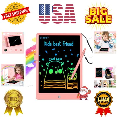 LCD Writing Tablet Doodle Board,10.5 inch Colorful Drawing Pad,Electronic Dra...
