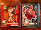 2019-2022 SHOHEI OHTANI TOPPS ALL-STAR ROOKIE AND A DONRUSS RED CARD #1567/2022